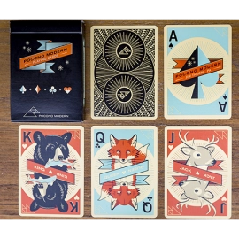 Spielkarten Woodland (black) Playing Cards
