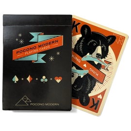 Spielkarten Woodland (black) Playing Cards