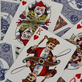 Spielkarten Circus No. 47 (Peach Gilded) Playing Cards
