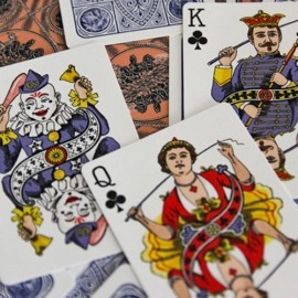 Spielkarten Circus No. 47 (Peach Gilded) Playing Cards