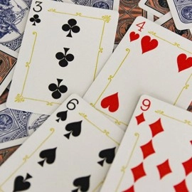 Spielkarten Circus No. 47 (Peach Gilded) Playing Cards