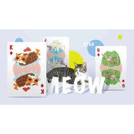Spielkarten Meow Star Vending Machine V1 (Cherry) Playing Cards by Bocopo
