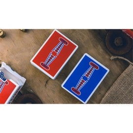 Spielkarten Modern Feel Jerry's Nuggets (Blue Stripper) Playing Cards