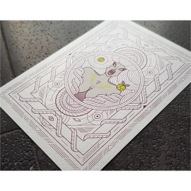 Spielkarten White Monolith Playing Cards by Giovanni Meroni