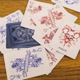 Spielkarten Mors Vincit Omnia Playing Cards by Any Means Necessary