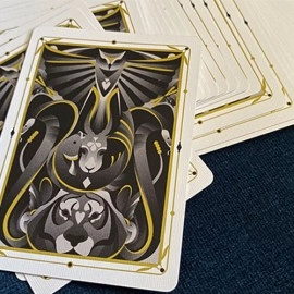 Spielkarten 5th Kingdom Semi-Transformation (Artist Edition Gilded Gold 1 Way) Playing Cards