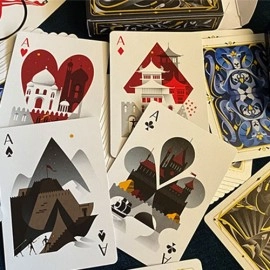 Spielkarten 5th Kingdom Semi-Transformation (Artist Edition Gilded Gold 1 Way) Playing Cards