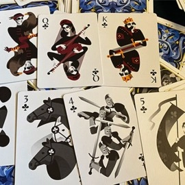 Spielkarten 5th Kingdom Semi-Transformation (Artist Edition Gilded Gold 1 Way) Playing Cards