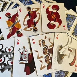 Spielkarten 5th Kingdom Semi-Transformation (Artist Edition Gilded Gold 1 Way) Playing Cards