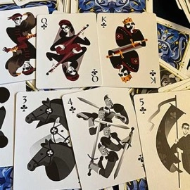 Spielkarten 5th Kingdom Semi-Transformation (Player Edition Gilded Blue 2 Way) Playing Cards