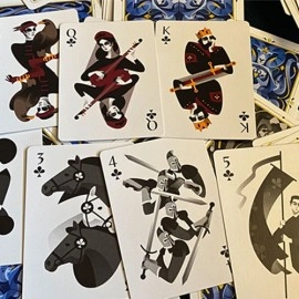 Spielkarten 5th Kingdom Semi-Transformation (Player Standard Edition Blue 2 Way) Playing Cards