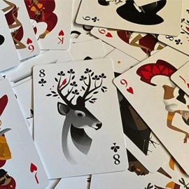 Spielkarten 5th Kingdom Semi-Transformation (Player Standard Edition Blue 2 Way) Playing Cards