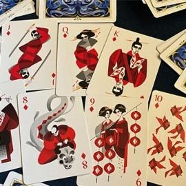 Spielkarten 5th Kingdom Semi-Transformation (Player Standard Edition Blue 2 Way) Playing Cards