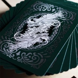 Spielkarten Bicycle Dragon Playing Cards (Green) by USPCC