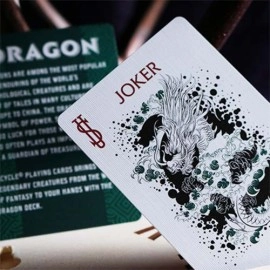 Spielkarten Bicycle Dragon Playing Cards (Green) by USPCC