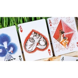 Zoo 52 (Woof Whiskers) Playing Cards by Elephant Playing Cards
