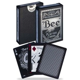 Spielkarten Bee Silver Stinger Playing Cards by USPCC