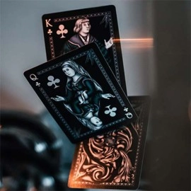 Spielkarten Intaglio Engraved Midnight Elixir Apothecary Playing Cards