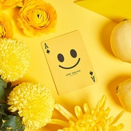 Spielkarten Keep Smiling Pearl Gold V2 Playing Cards by Bocopo