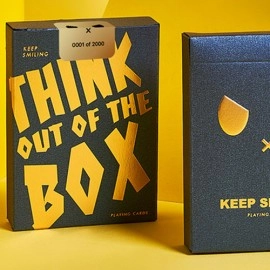 Spielkarten Keep Smiling Blue V2 Playing Cards by Bocopo