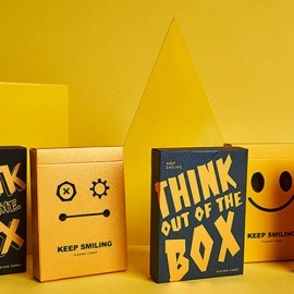 Spielkarten Keep Smiling Blue V2 Playing Cards by Bocopo