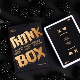 Spielkarten Keep Smiling Black V2 Playing Cards by Bocopo