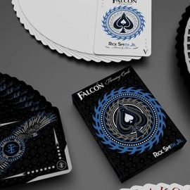 Spielkarten Silver Falcon Throwing Cards by Rick Smith Jr. and De'vo