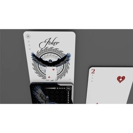 Spielkarten Silver Falcon Throwing Cards (Foil) by Rick Smith Jr. and De'vo