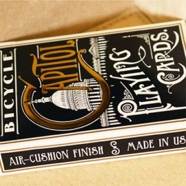 Spielkarten Bicycle Capitol (Navy Blue) Playing Cards by US Playing Card