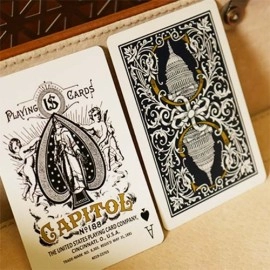 Spielkarten Bicycle Capitol (Navy Blue) Playing Cards by US Playing Card