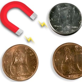 Magnetic Scotch and Soda English Penny by Eagle Coins