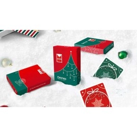 Spielkarten Christmas Playing Cards (Green) by TCC