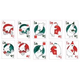 Spielkarten Christmas Playing Cards (Green) by TCC