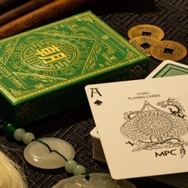 Spielkarten Chao (Green) Playing Cards by MPC