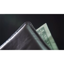 Easy Money Brown Wallet (Gimmick and Online Instructions) by Spencer Kennard