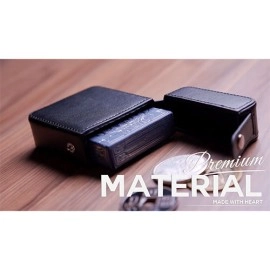 MAZE Leather Card Case (Brown) by Bond Lee