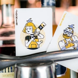 Spielkarten Nightclub Champagne Edition Playing Cards by Riffle Shuffle