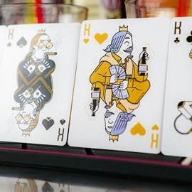 Spielkarten Nightclub Champagne Edition Playing Cards by Riffle Shuffle