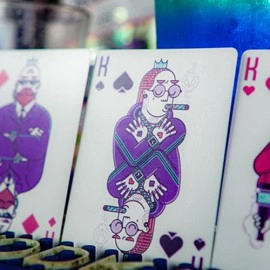 Spielkarten Nightclub UV Edition Playing Cards by Riffle Shuffle