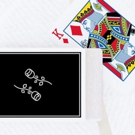 Spielkarten Black Roses Casino Playing Cards