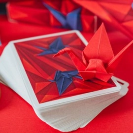 Spielkarten 1000 Cranes Playing Cards by Riffle Shuffle