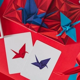 Spielkarten 1000 Cranes Playing Cards by Riffle Shuffle