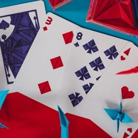 Spielkarten 1000 Cranes Playing Cards by Riffle Shuffle