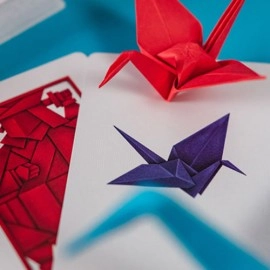 Spielkarten 1000 Cranes Playing Cards by Riffle Shuffle