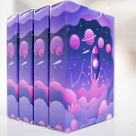 3 DECK CASE ONLY for Explorer Playing Cards by Riffle Shuffle