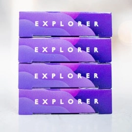 3 DECK CASE ONLY for Explorer Playing Cards by Riffle Shuffle