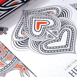 Spielkarten Hello Tiki (Red) Playing Cards