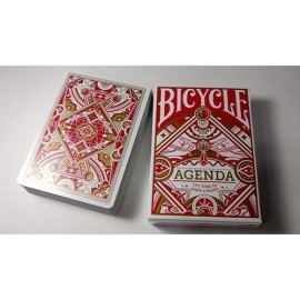 Spielkarten Agenda Red Basic Edition Playing Cards