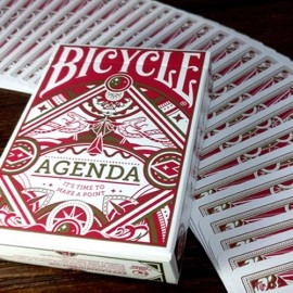 Spielkarten Agenda Red Basic Edition Playing Cards