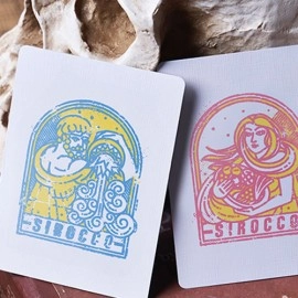 Spielkarten Sirocco Weathered (Numbered Seal)  Playing Cards by Riffle Shuffle